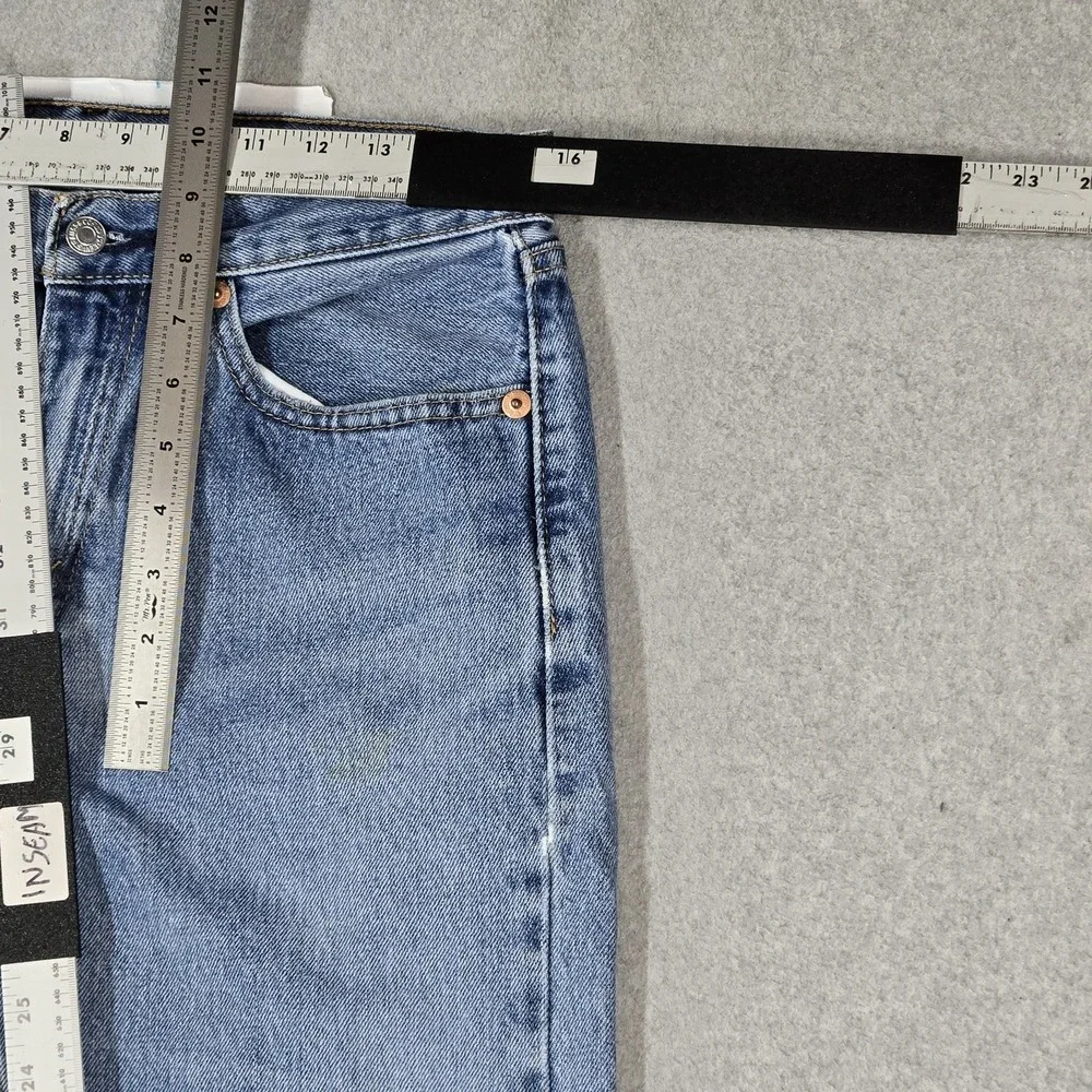 Levi's 505 Men Jeans 31X30 Blue Denim Regular Fit Straight Leg 30